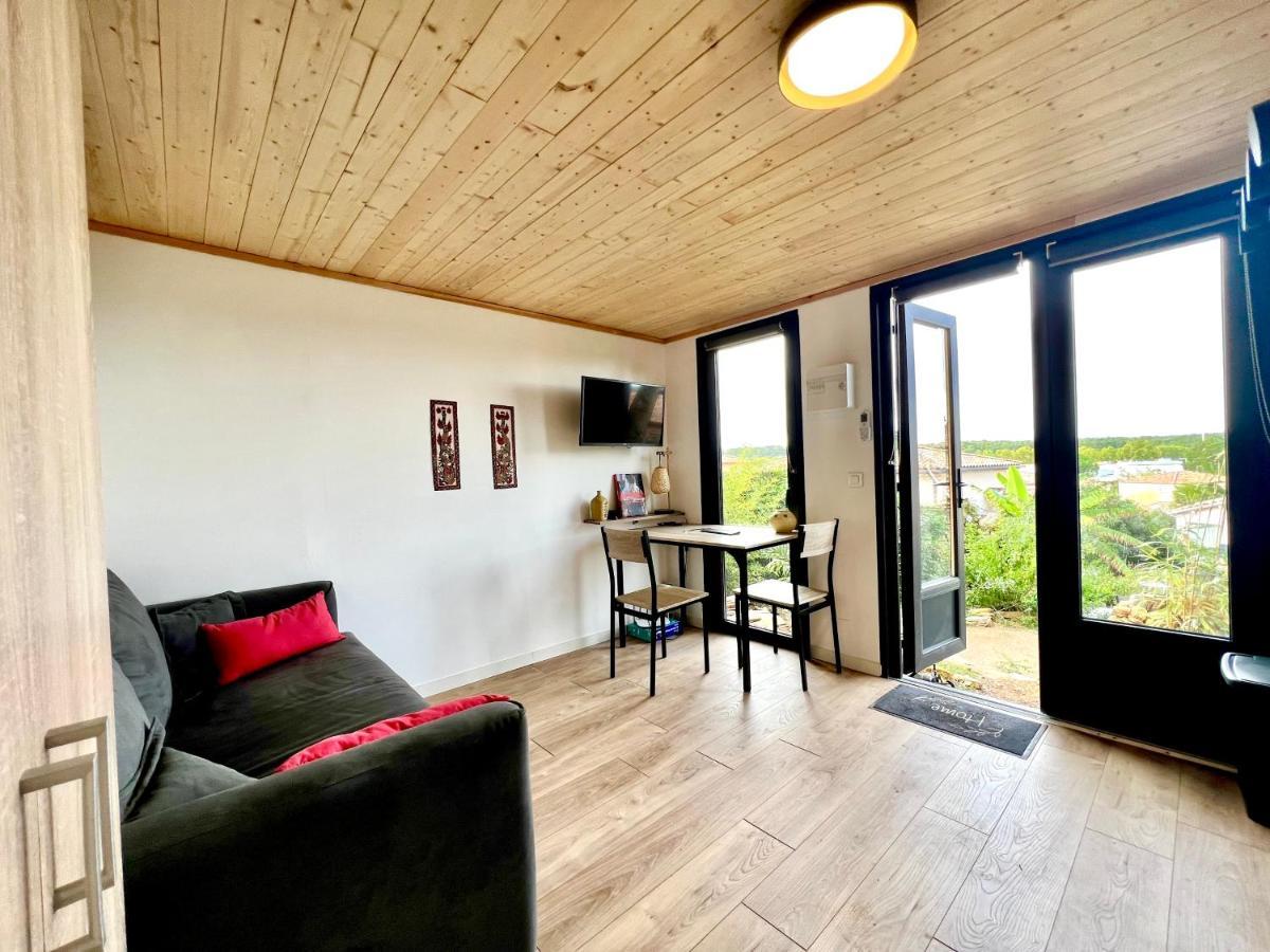 Charmant Studio Lodge Climatise Avec Jardin Et Vue Sur Le Pic Saint Loup Jacou Extérieur photo